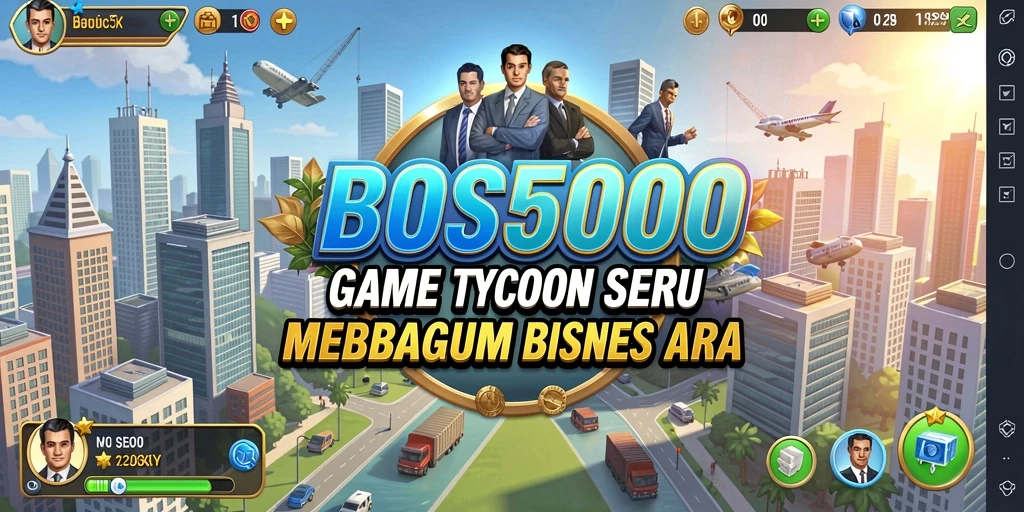 Tampilan gameplay BOS5000 yang menantang dan seru.