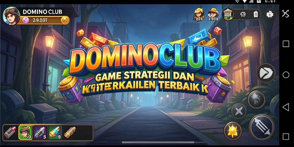Screenshot gameplay DOMINOCLUB yang menampilkan momen seru bermain.