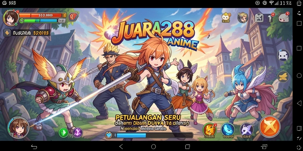 Tampilan menakjubkan dari gameplay JUARA288 yang penuh petualangan Anime.