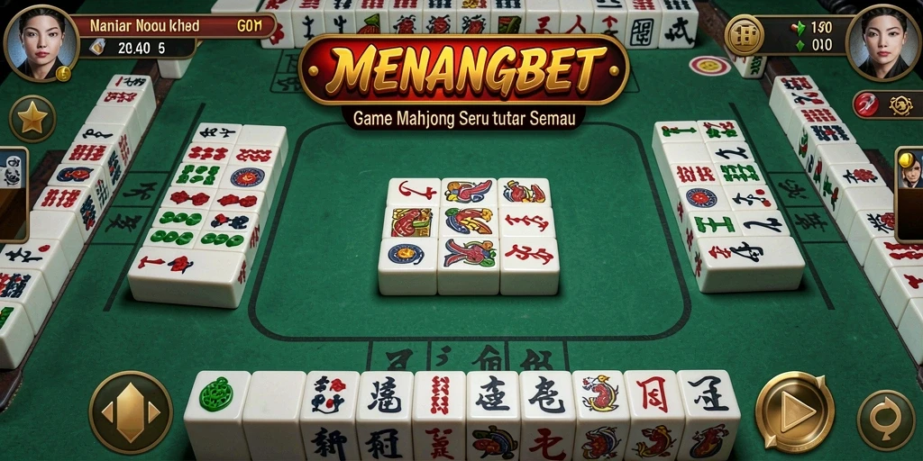 Gameplay Mahjong yang menarik dan penuh tantangan.