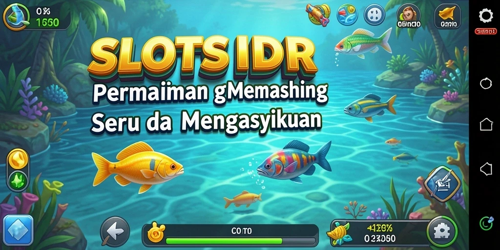 Tampilan gameplay SLOTSIDR yang menawan dengan pengalaman memancing.